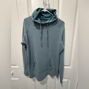 Free Fly Apparel Woman’s Bamboo Blue Hoodie Sweatshirt